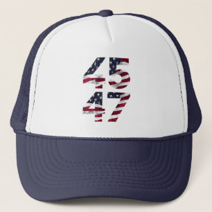 Casquette Trump 2024 45 45 Vintage États-Unis