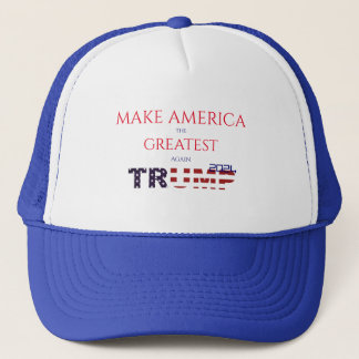 Casquette Trump 2024 bleu pour l'Amérique