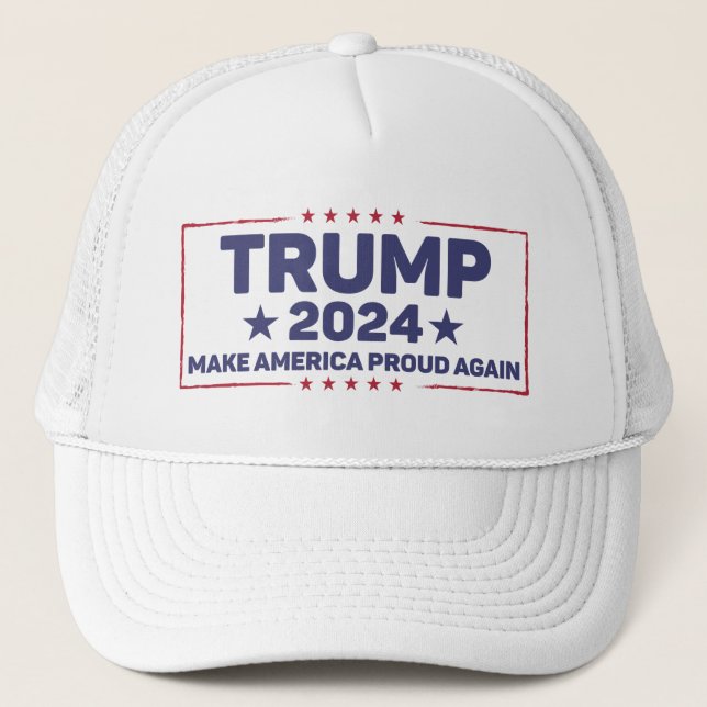 Casquette Trump 2024 - Rendre l'Amérique fière (Devant)
