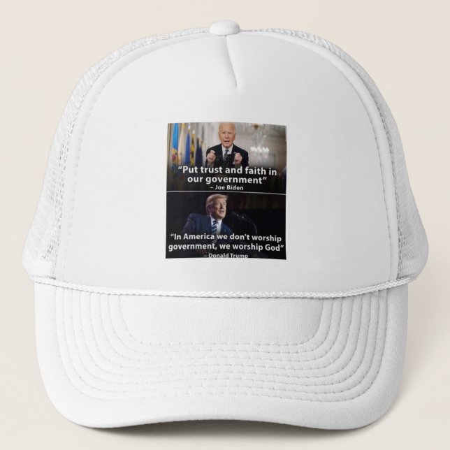 CASQUETTE TRUMP 2024 TRUCKER HAT (Devant)