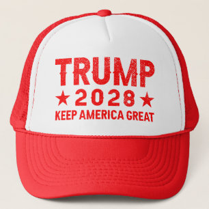 Casquette Trump 2028 Garder l'Amérique grande