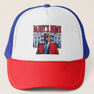 Casquette Trump à la maison de papa   Cadeau de la Maison Bl