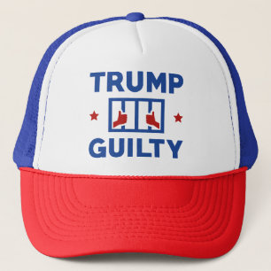 Casquette Trump coupable