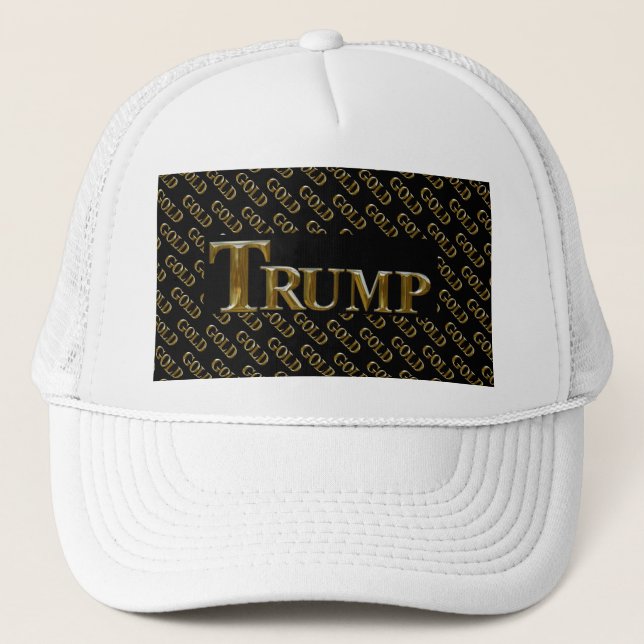 CASQUETTE TRUMP ÉTATS-UNIS  OR  (Devant)