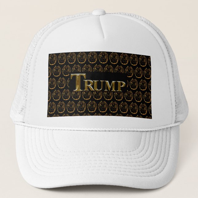 CASQUETTE TRUMP ÉTATS-UNIS  OR  (Devant)