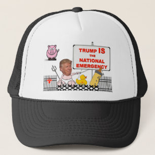 Casquette Trump IS l'urgence nationale / Anti Trump,