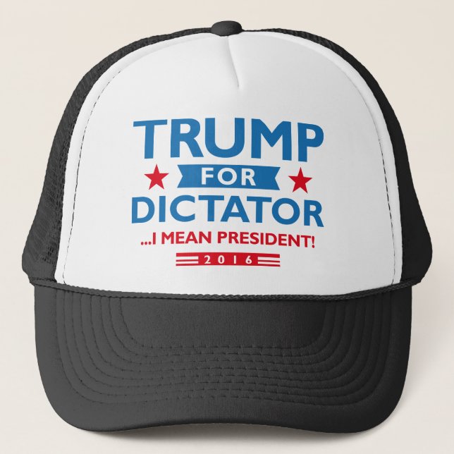 Casquette Trump Pour Dictateur (Devant)