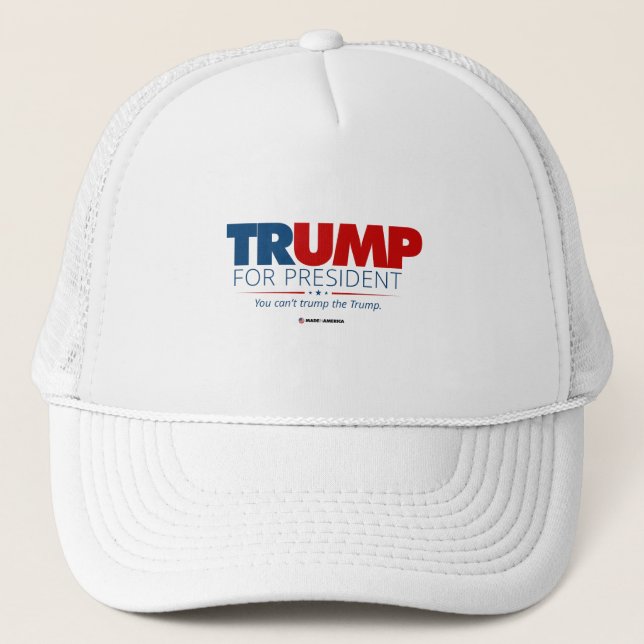 Casquette Trump pour la typographie du président Nouveauté C (Devant)
