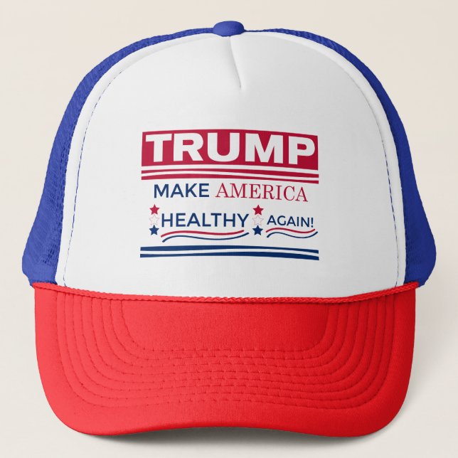 Casquette Trump rassure l'Amérique (Devant)