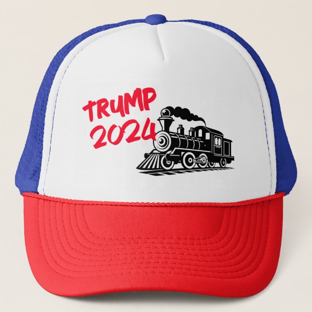 Casquette Trump Train 2024 (Devant)