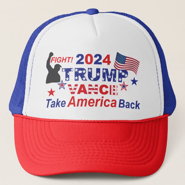 CASQUETTE TRUMP VANCE 2024 (Devant)