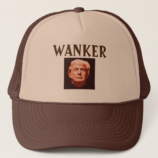 Casquette Trump Wanker (Devant)