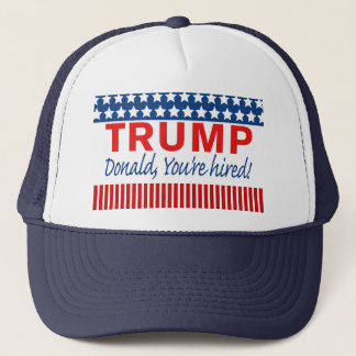 Casquette Trump, you're hired!