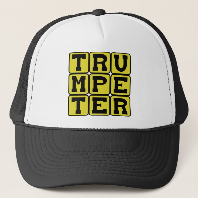 Casquette Trumpeter, musicien d'instruments en laiton (Devant)