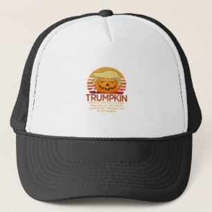 Casquette Trumpkin Halloween Funny Classic - Pumpk politique