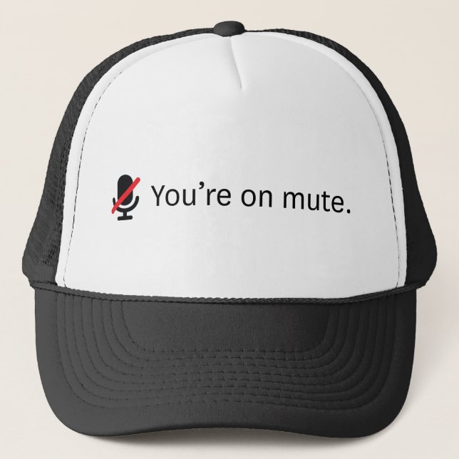 Casquette Tu es muet.