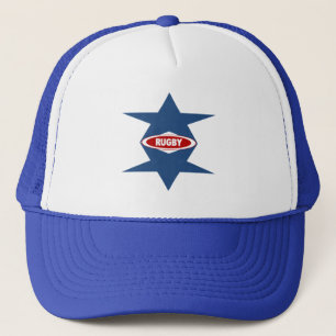 Casquette Tucker blanc royal US  RUGBY