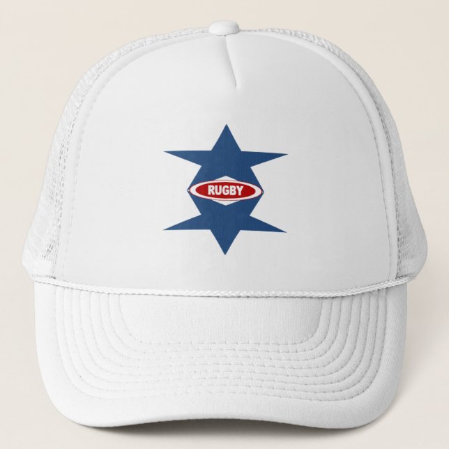 Casquette Tucker  blanche  US  RUGBY (Devant)