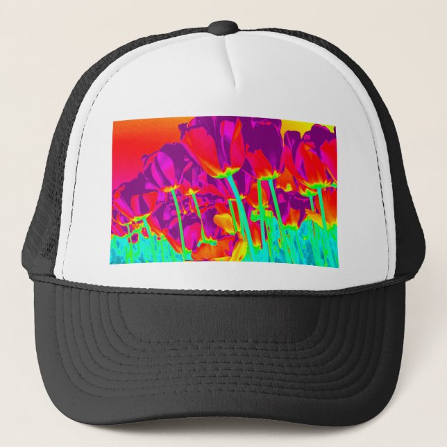 Casquette Tulipes (Devant)