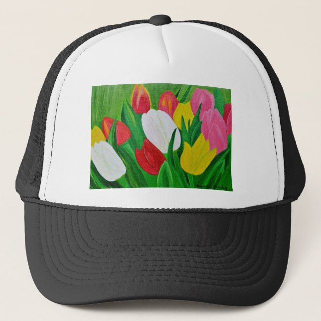 Casquette Tulipes 2a (Devant)