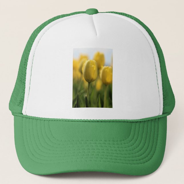 Casquette Tulipes solaires (Devant)