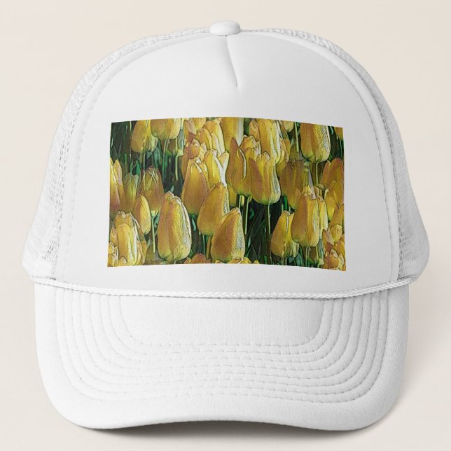 Casquette Tulips Sunshine Yellow (Devant)