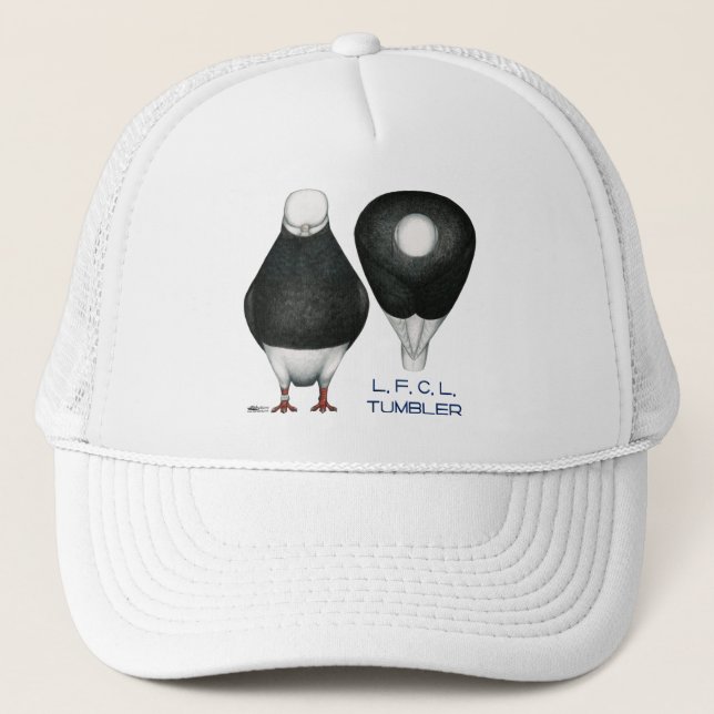 Casquette Tumbler Pigeon Standard Black Balle (Devant)