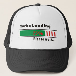 Casquette Turbo chargeant svp attendent