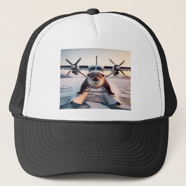 Casquette Turbo Prop Twin Engine Flotter Plane Bush Canada (Devant)