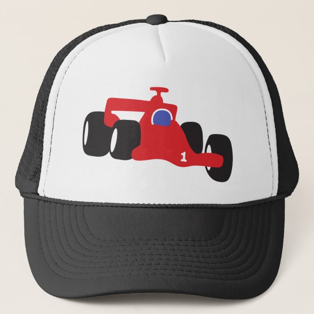 Casquette Turbo voiture de course (Devant)