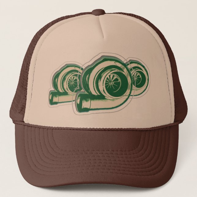 Casquette Turbos verts (Devant)