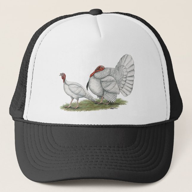 Casquette Turkeys White Holland (Devant)