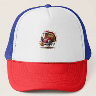 Casquette Turquie Moo Costume de vache drôle Thanksgiving Ha
