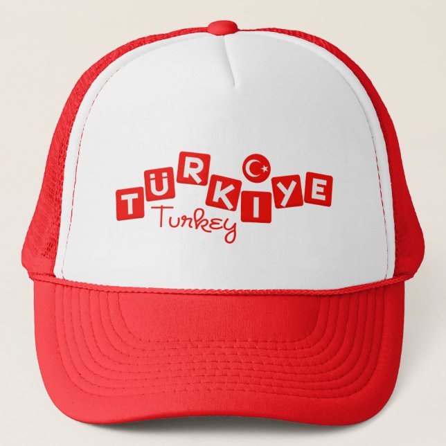 Casquette TURQUIE - personnaliser (Devant)