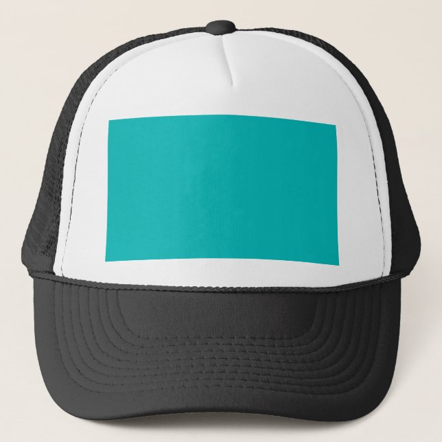 Casquette Turquoise pastel (Devant)