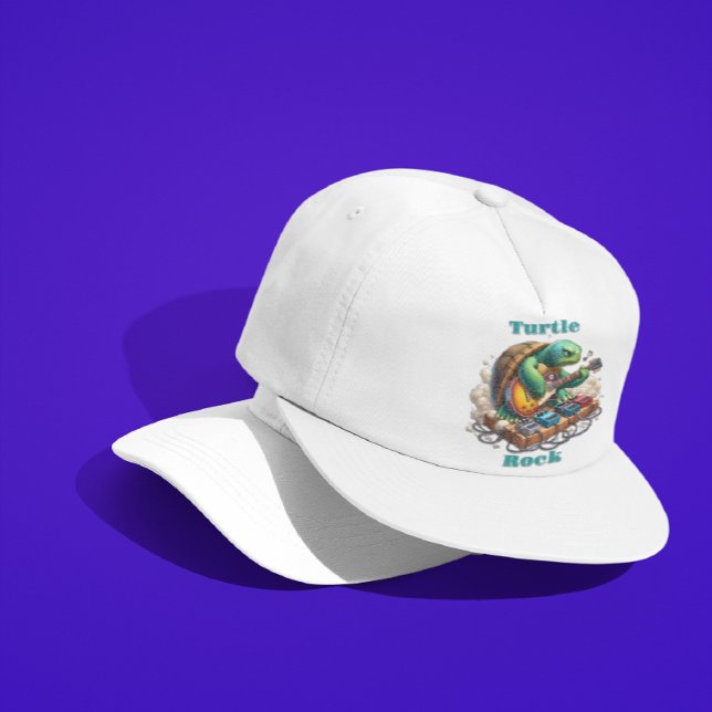 Casquette Turtle Rockstar Jamming sur scène (Créateur téléchargé)