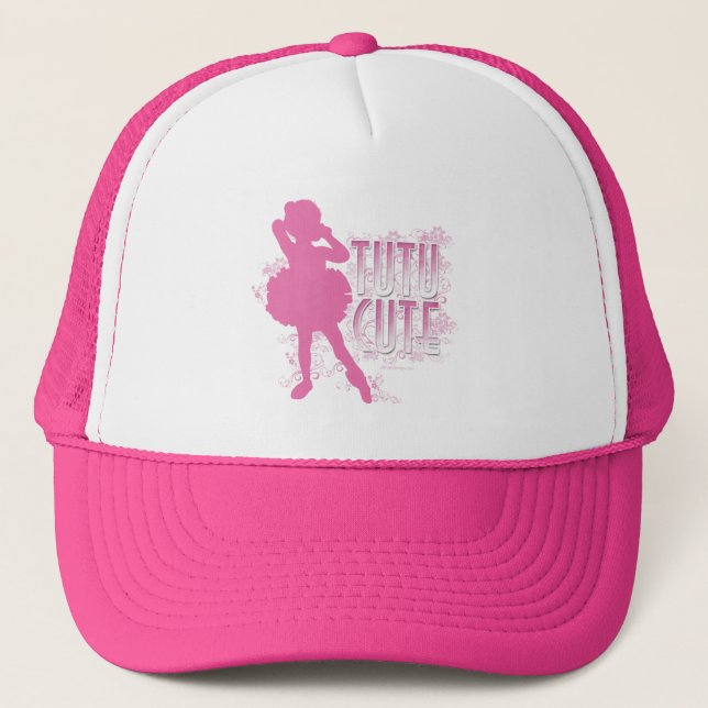 Casquette Tutu mignon (rose) (Devant)