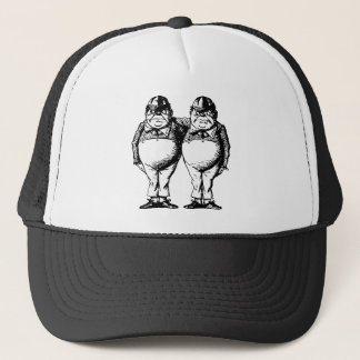 Casquette Tweedle Dee et Tweedle Dum encré