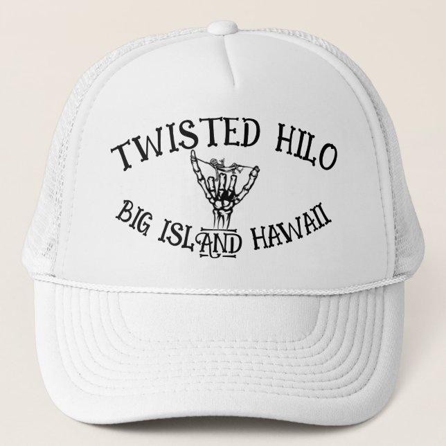 CASQUETTE TWISTED HILO BONES TRUCKER HAT (Devant)