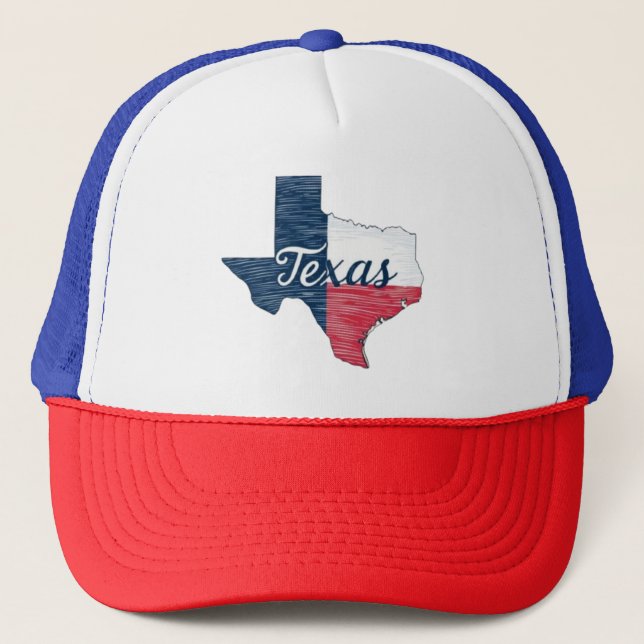 Casquette TX Lonestar-Texas Trucker Hat (Devant)