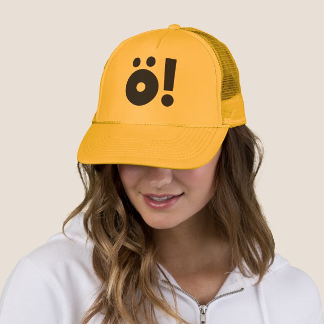 Casquette TYP-(Ö!) Créations (En situation)