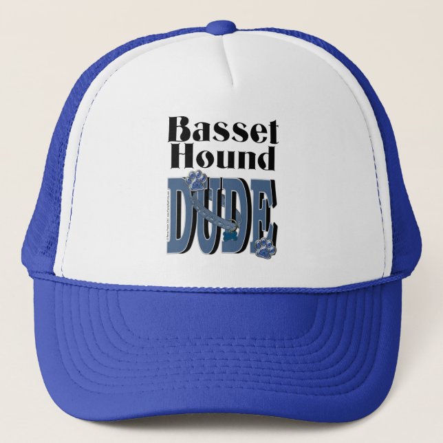 Casquette TYPE de Basset Hound (Devant)