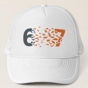 Casquette Typographie Abstraite 67