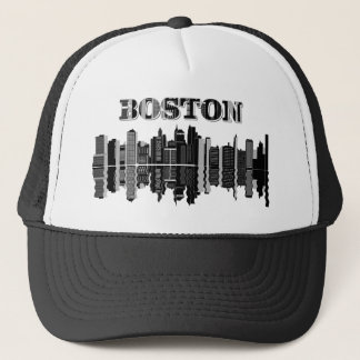 Casquette Typographie de Boston Skyline