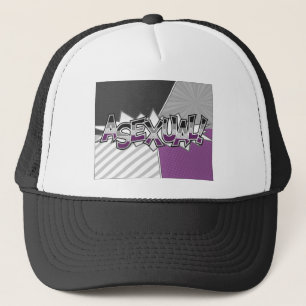 Casquette Typographie de la fierté sexuelle à demi-teinte av