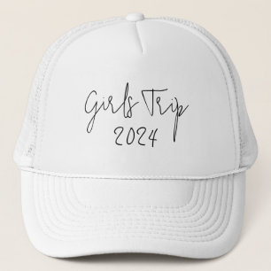 Casquette Typographie de script de voyage de l'année personn