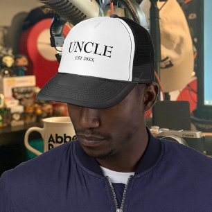 Casquette Typographie moderne UNCLE Établi