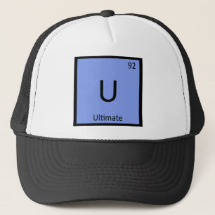 Casquette U - Symbole de chimie sportive Frisbee