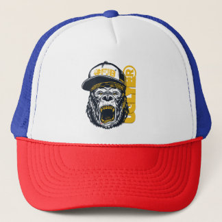 Casquette UGLYE ®️ Trucker Gorilla Ferocides chapeau