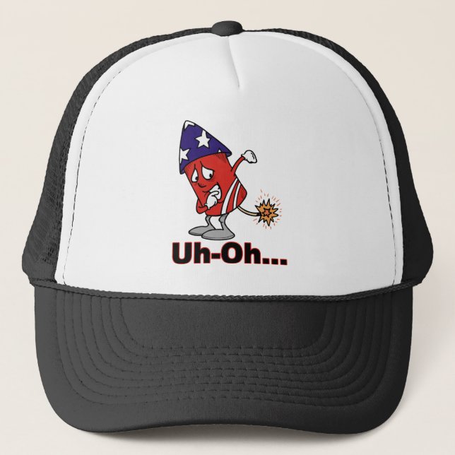 Casquette Uh oh (Devant)